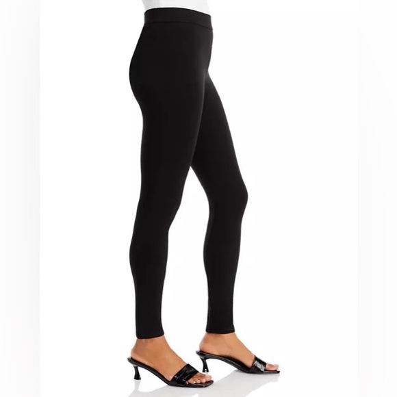 THEORY women’s black Shawn C Fixture Ponte Leggings size medium - Picture 12 of 13